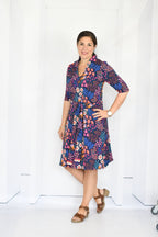 Papierschnittmuster lillesol women No.44 Kleid & Shirt Miaflora *mit Video-Nähanleitung* ✂✂✂