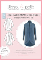 Walk / gekochte Wolle - navy
