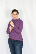 Ebook / Schnittmuster lillesol women No.51 Olivia-Bluse *mit Video Nähanleitung*