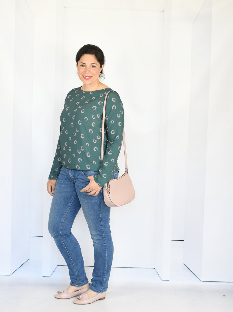 Designbeispiel: lillesol women No.51 Olivia-Bluse