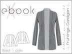 Ebook / Schnittmuster lillesol women No.52 Frühlings-Cardigan *mit Video Nähanleitung*