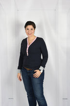 Papierschnittmuster lillesol women No.53 Shirt mit Knopfleiste *mit Video-Nähanleitung*✂✂✂