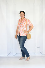 Ebook / Schnittmuster lillesol women No.57 Jerseybluse Leanna *mit Video Nähanleitung*