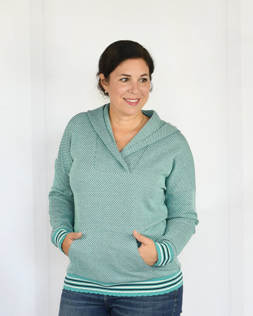 Designbeispiel: lillesol women No.58 Oversize-Hoodie