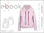 Ebook / Schnittmuster lillesol women No.58 Oversize-Hoodie *mit Video Nähanleitung*