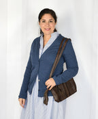 Designbeispiel: lillesol women No.59 Basic-Strickjacke