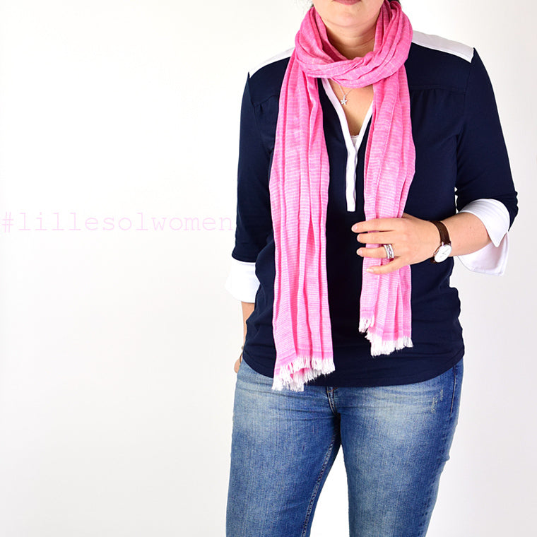 Ebook / Schnittmuster lillesol women No.5 Blusenshirt Jersey *mit Video-Nähanleitung*