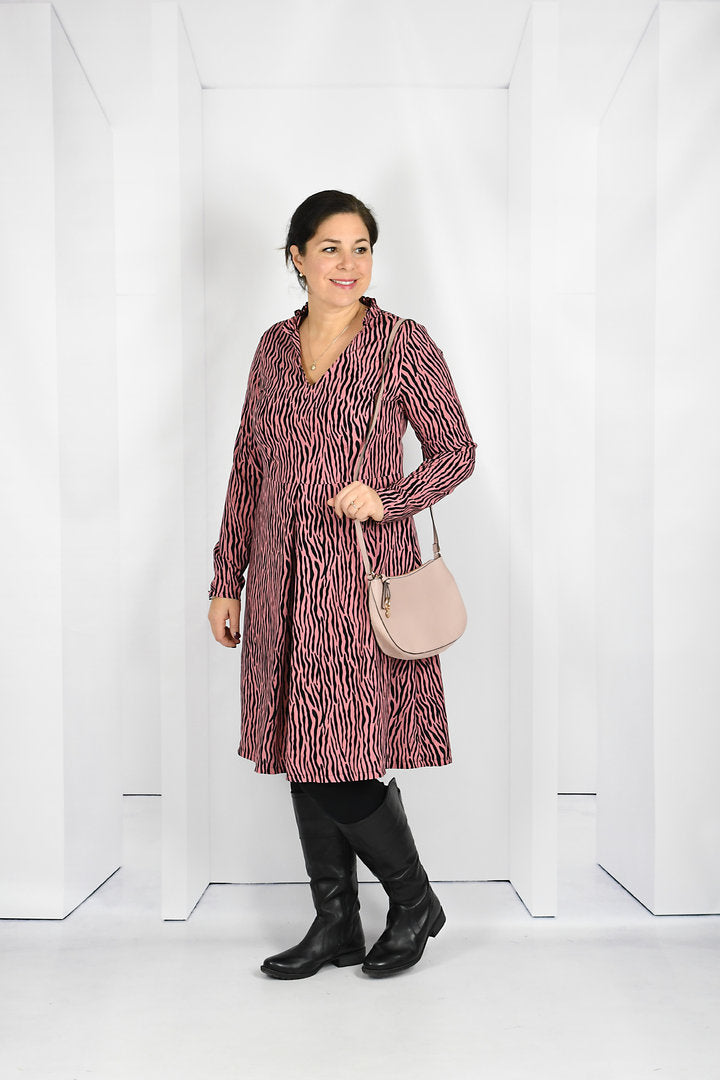 Papierschnittmuster lillesol women No.60 Kleid "Magnolia" mit Video-Nähanleitung* ✂✂✂