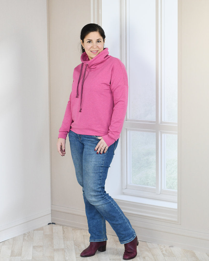 Sweat Uni Basic - weiß / Stoff "Eike" von Swafing