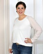 Ebook / Schnittmuster lillesol women No.65 Raglanshirt "Combina" *mit Video Nähanleitung*