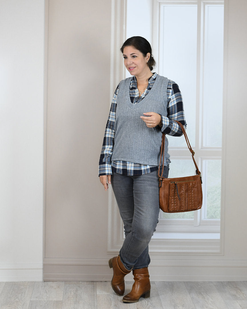 Ebook / Schnittmuster lillesol women No.67 Pullunder & Kleid "Tira" *mit Video Nähanleitung*