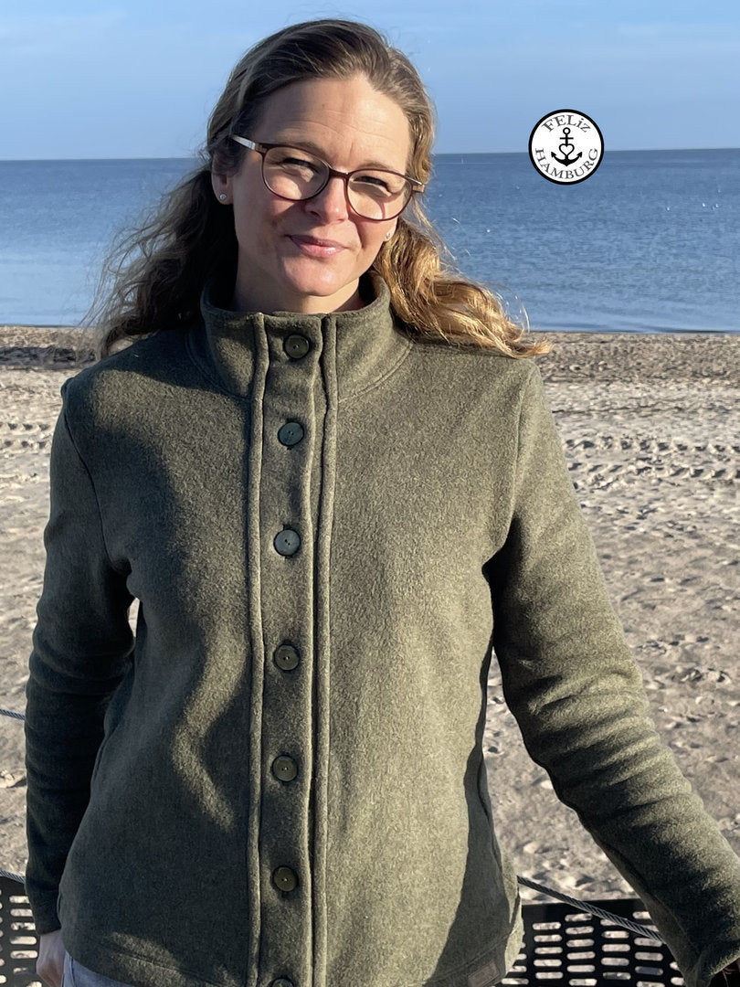 Designbeispiel: lillesol women No.68 Cardigan "Viga"
