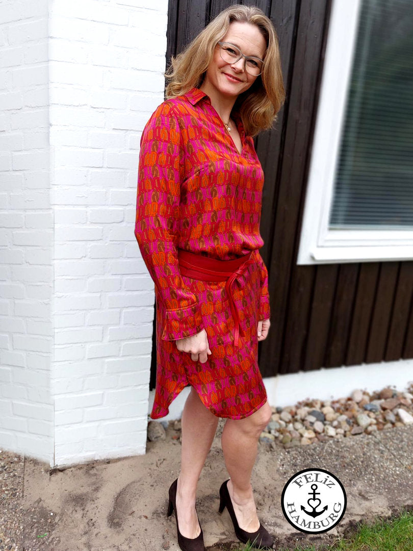 Designbeispiel: lillesol women No.70 Blusenshirt & Kleid "Kaia"