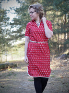 Designbeispiel: lillesol women No.70 Blusenshirt & Kleid "Kaia" mit Video-Nähanleitung
