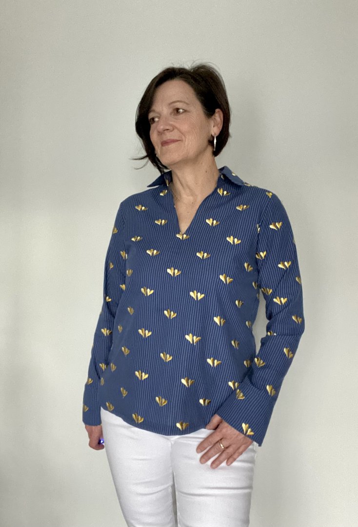 Designbeispiel: lillesol women No.70 Blusenshirt & Kleid "Kaia"
