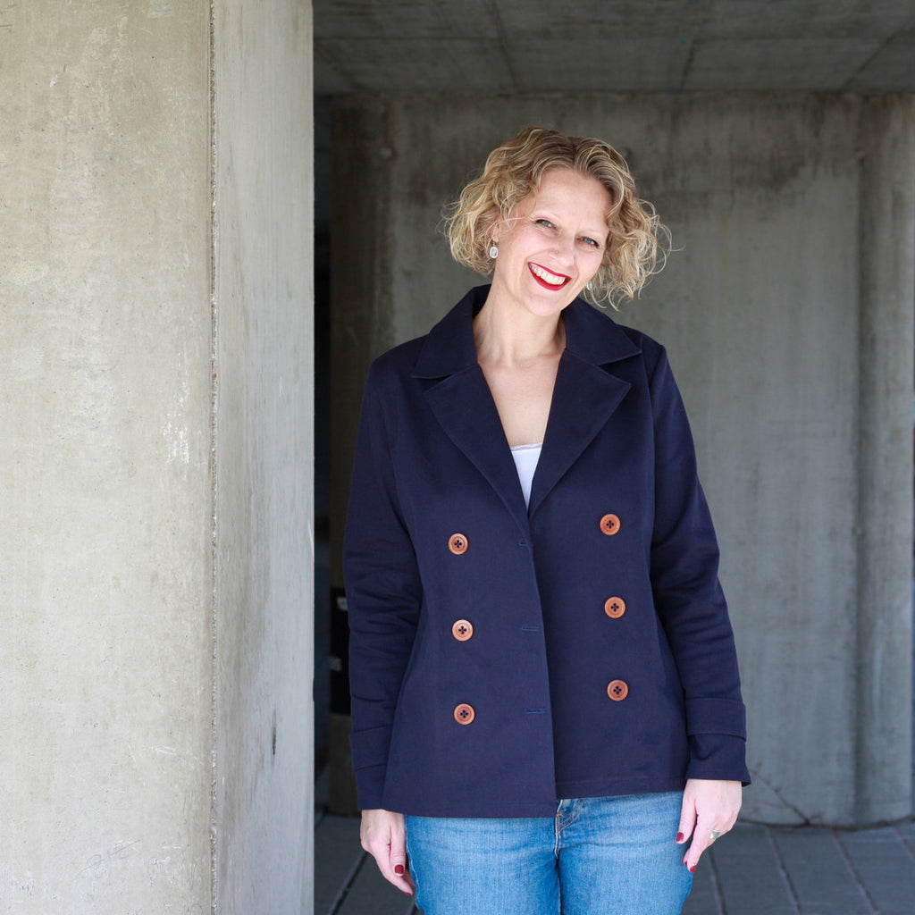 Ebook / Schnittmuster lillesol women No.71 Trenchjacke "Jola" *mit Video Nähanleitung*
