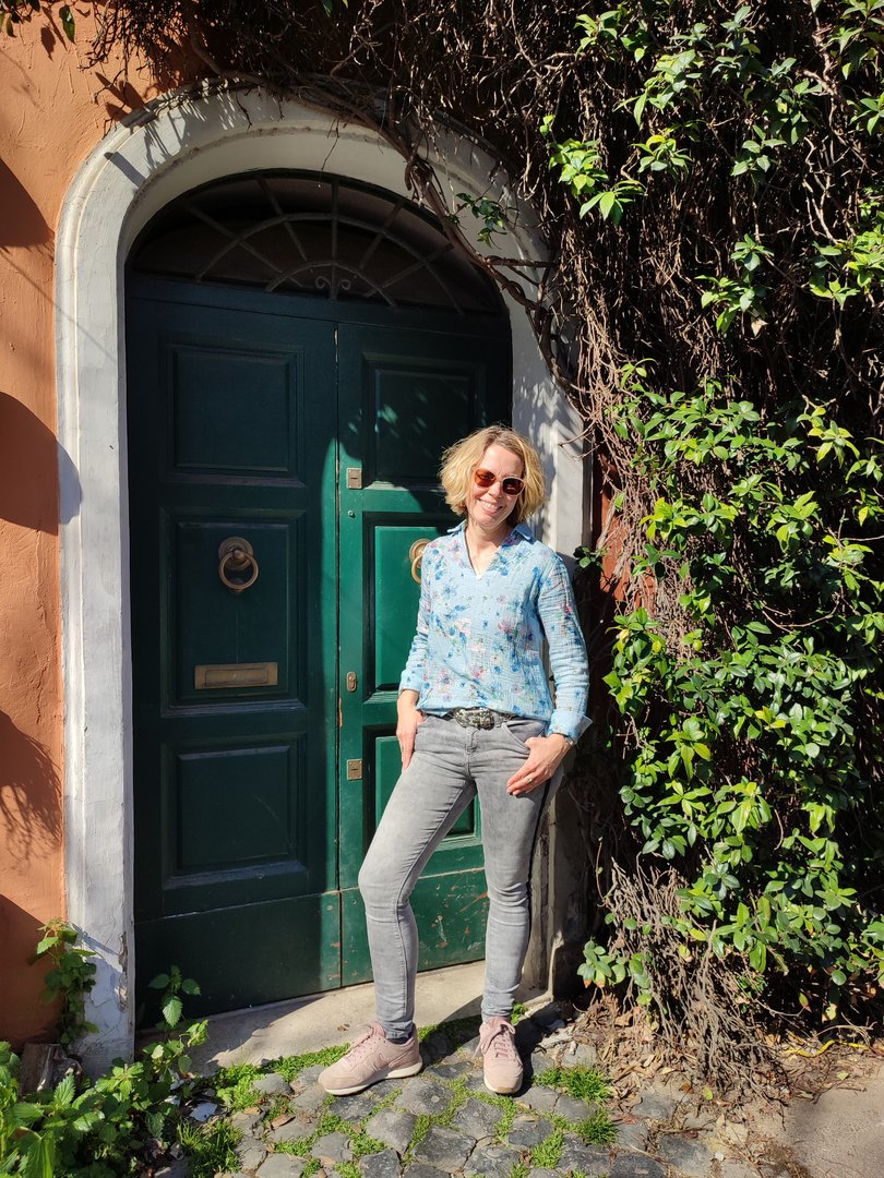 Designbeispiel: lillesol women No.70 Blusenshirt & Kleid "Kaia"