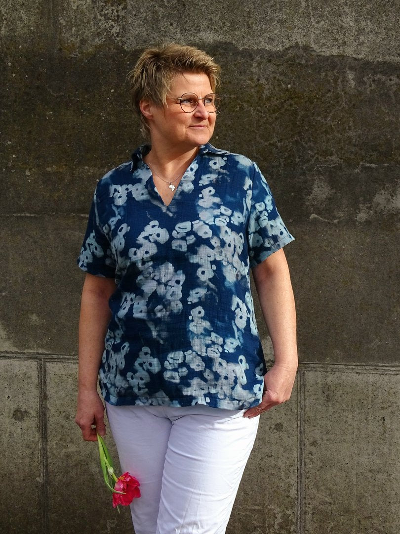 Designbeispiel: lillesol women No.70 Blusenshirt & Kleid "Kaia"