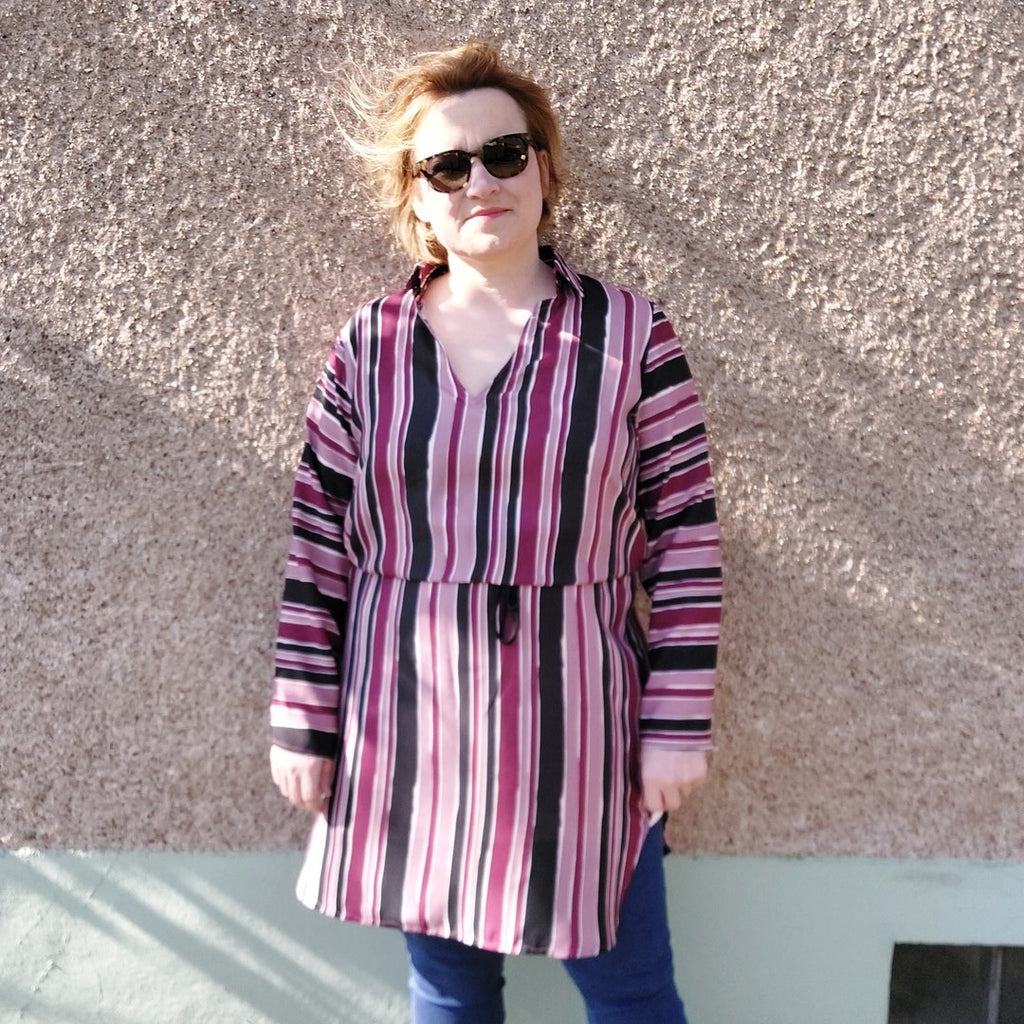 Designbeispiel: lillesol women No.70 Blusenshirt & Kleid "Kaia"