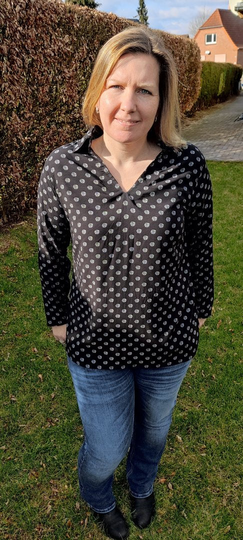 Designbeispiel: lillesol women No.70 Blusenshirt & Kleid "Kaia"