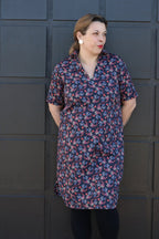 Designbeispiel: lillesol women No.70 Blusenshirt & Kleid "Kaia" mit Video-Nähanleitung