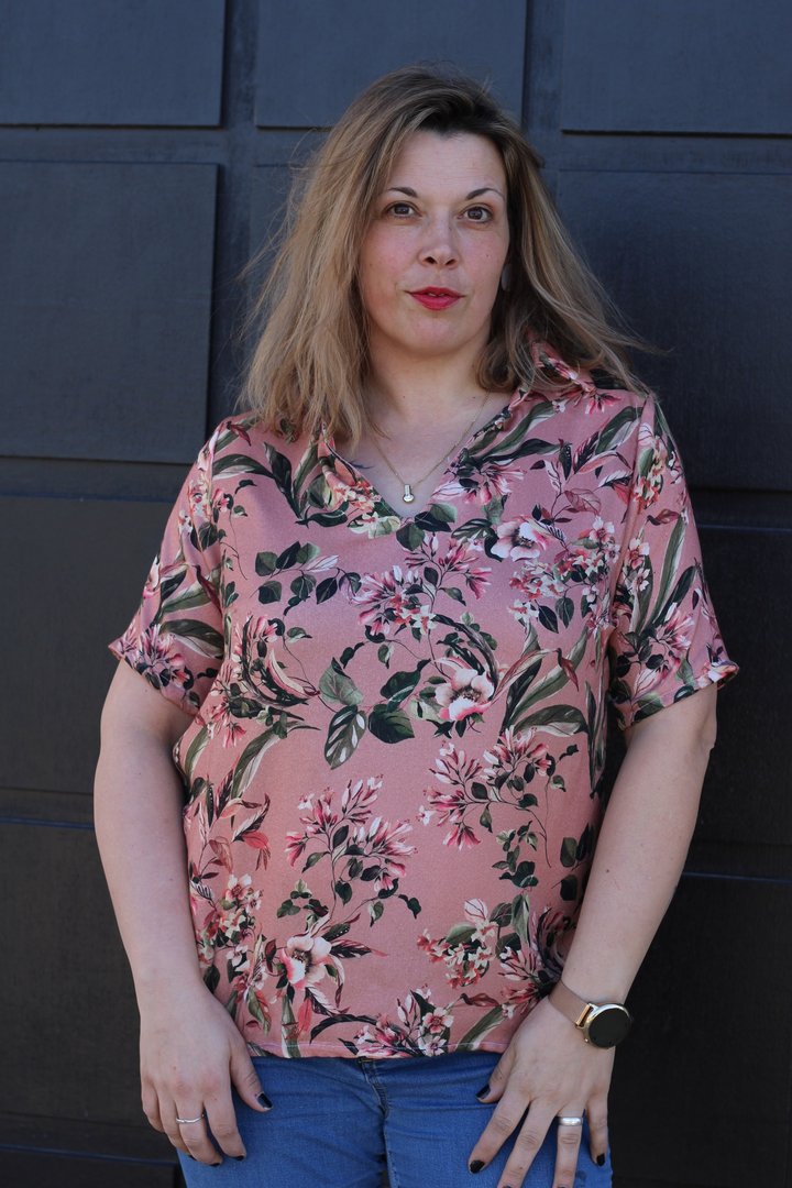 Designbeispiel: lillesol women No.70 Blusenshirt & Kleid "Kaia"