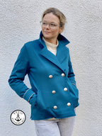 Designbeispiel: lillesol women No.71 Trenchjacke "Jola" mit Video-Nähanleitung