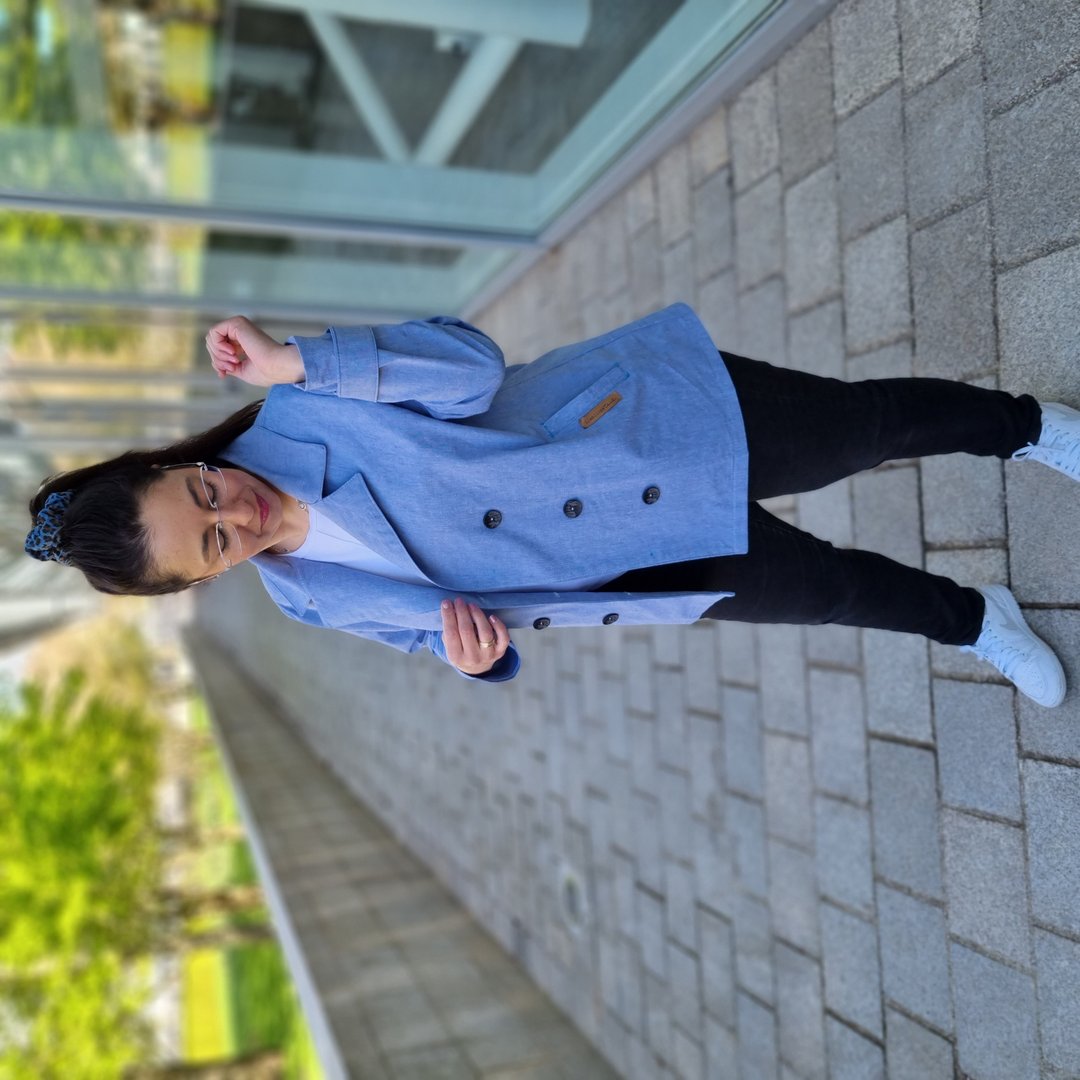 Designbeispiel: lillesol women No.71 Trenchjacke "Jola" mit Video-Nähanleitung