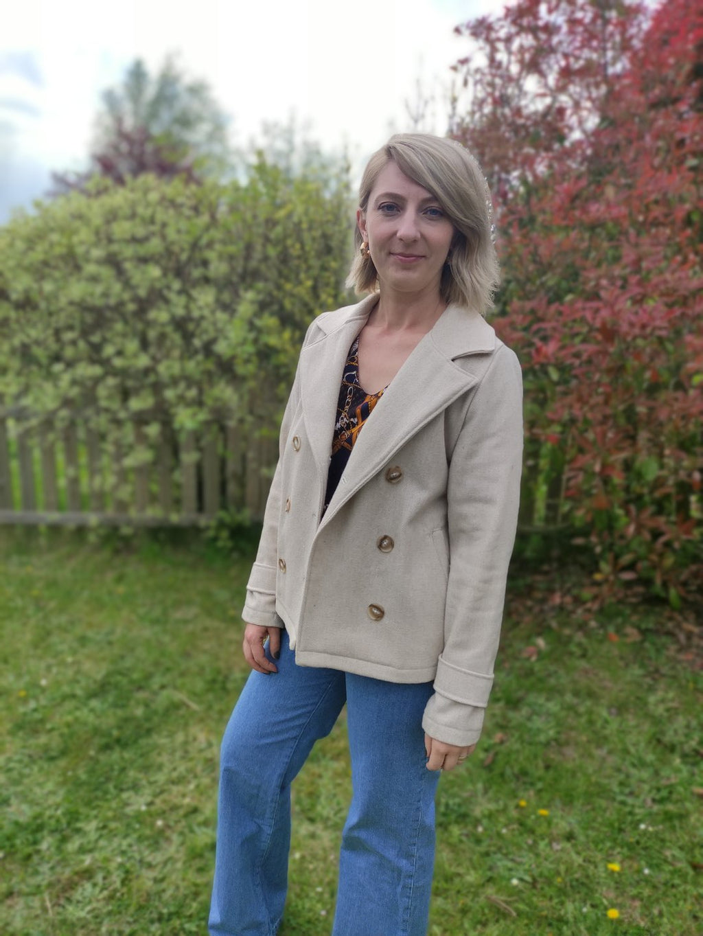 Designbeispiel: lillesol women No.71 Trenchjacke "Jola" mit Video-Nähanleitung