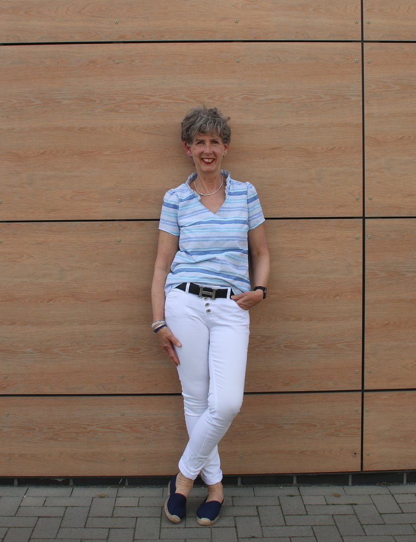 Designbeispiel: lillesol women No.72 Sommerbluse "Lavina"