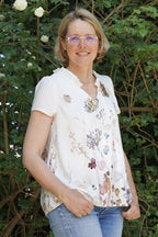 Designbeispiel: lillesol women No.72 Sommerbluse "Lavina"