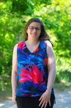 Designbeispiel: lillesol women No.72 Sommerbluse "Lavina"