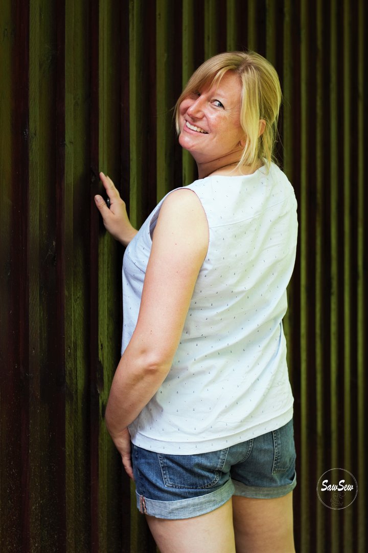 Designbeispiel: lillesol women No.72 Sommerbluse "Lavina"