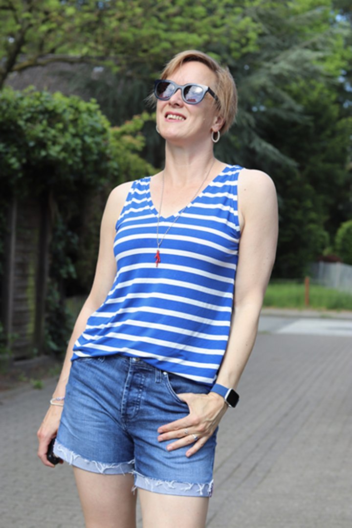 Designbeispiel: lillesol women No.73 Basic Top