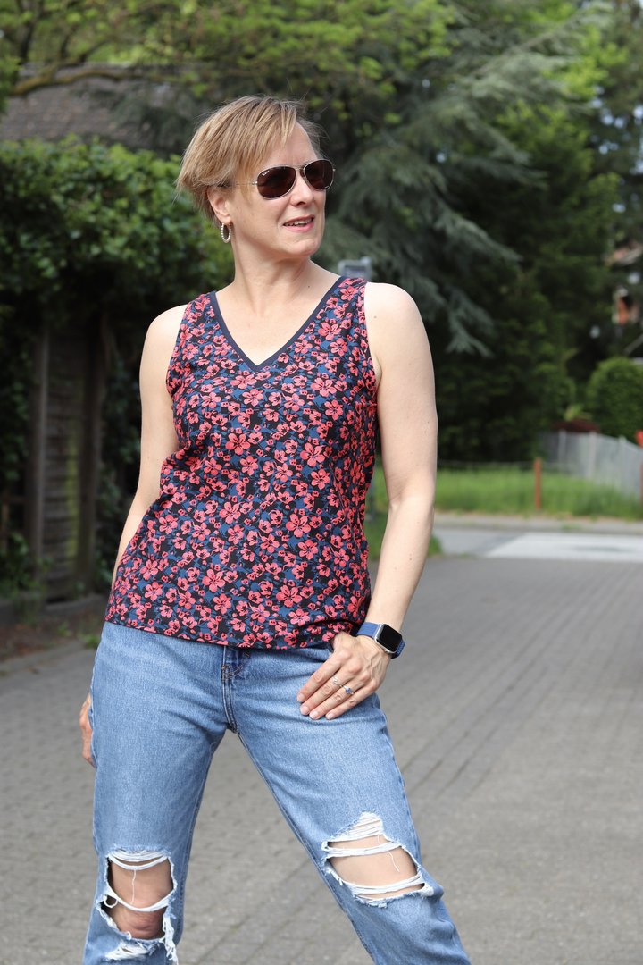 Designbeispiel: lillesol women No.73 Basic Top