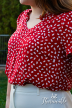 Designbeispiel: lillesol women No.72 Sommerbluse "Lavina"