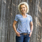 Designbeispiel: lillesol women No.72 Sommerbluse "Lavina"