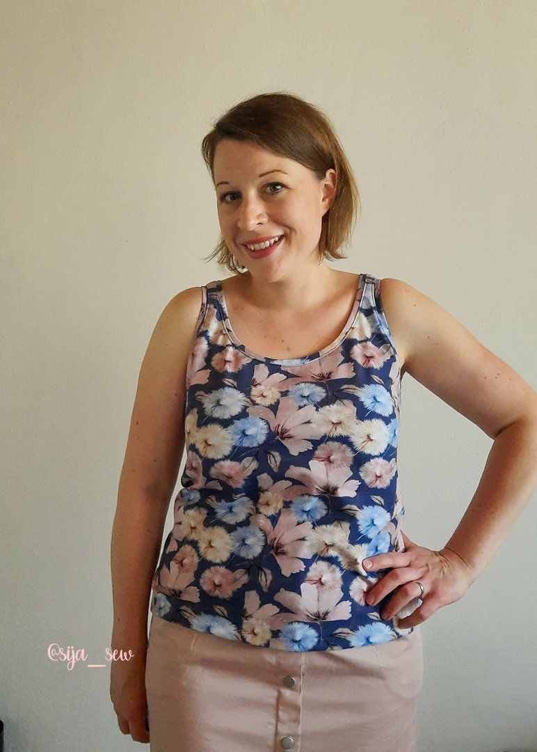 Designbeispiel: lillesol women No.73 Basic Top