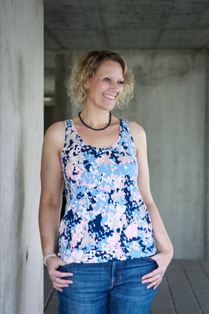 Designbeispiel: lillesol women No.73 Basic-Top