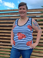 Designbeispiel: lillesol women No.73 Basic-Top