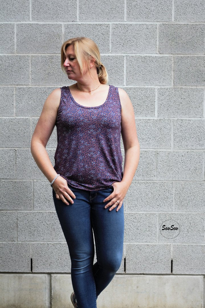 Designbeispiel: lillesol women No.73 Basic-Top