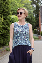 Ebook / Schnittmuster lillesol women No.73 Basic Top *mit Video Nähanleitung*