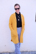 Designbeispiel: lillesol women No.75 Strickmantel/Coatigan "Ama"
