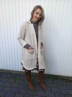 Designbeispiel: lillesol women No.75 Strickmantel/Coatigan "Ama"