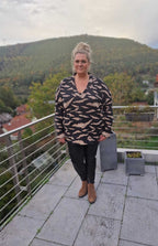 Designbeispiel: lillesol women No.76 Pullover mit Kragen "Vinta"