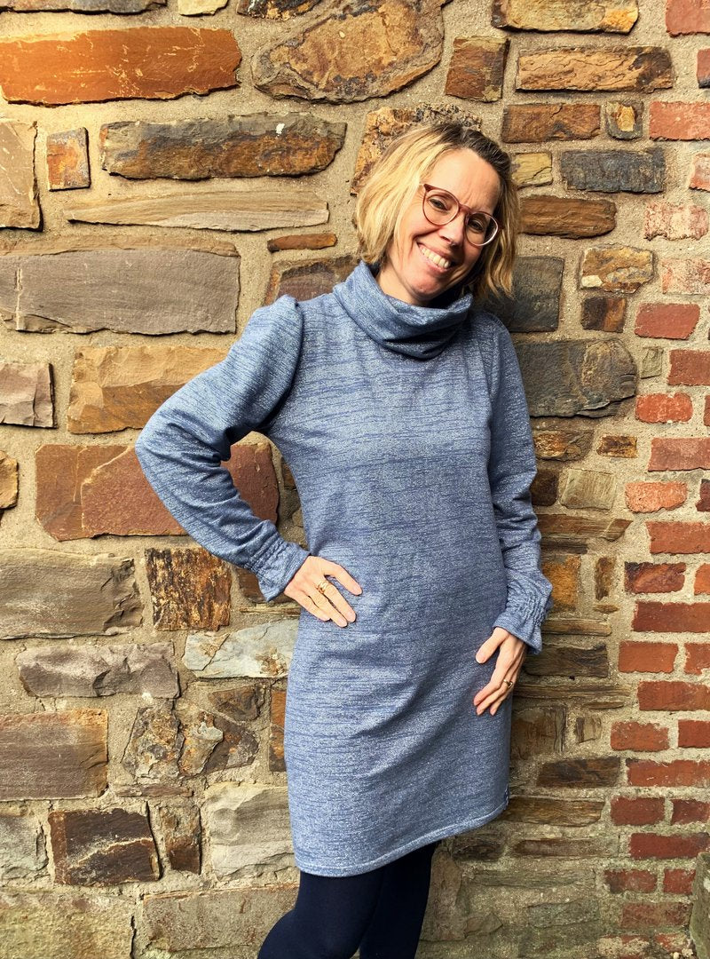 Designbeispiel: lillesol women No.77 Kleid & Pullover "Estela"