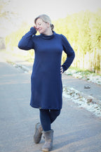 Designbeispiel: lillesol women No.77 Kleid & Pullover "Estela"