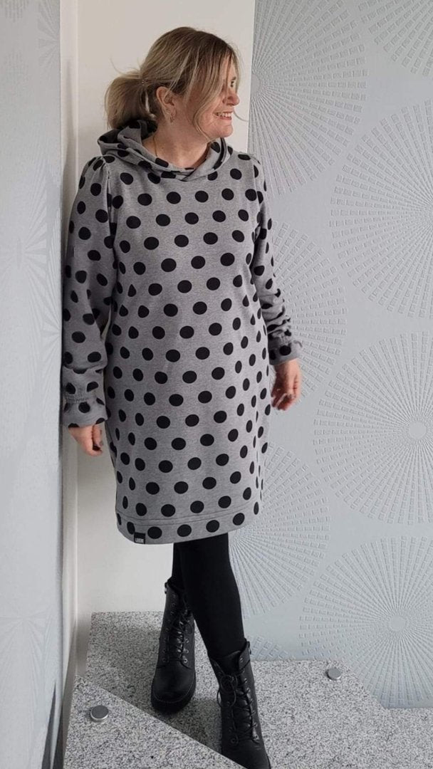 Designbeispiel: lillesol women No.77 Kleid & Pullover "Estela"