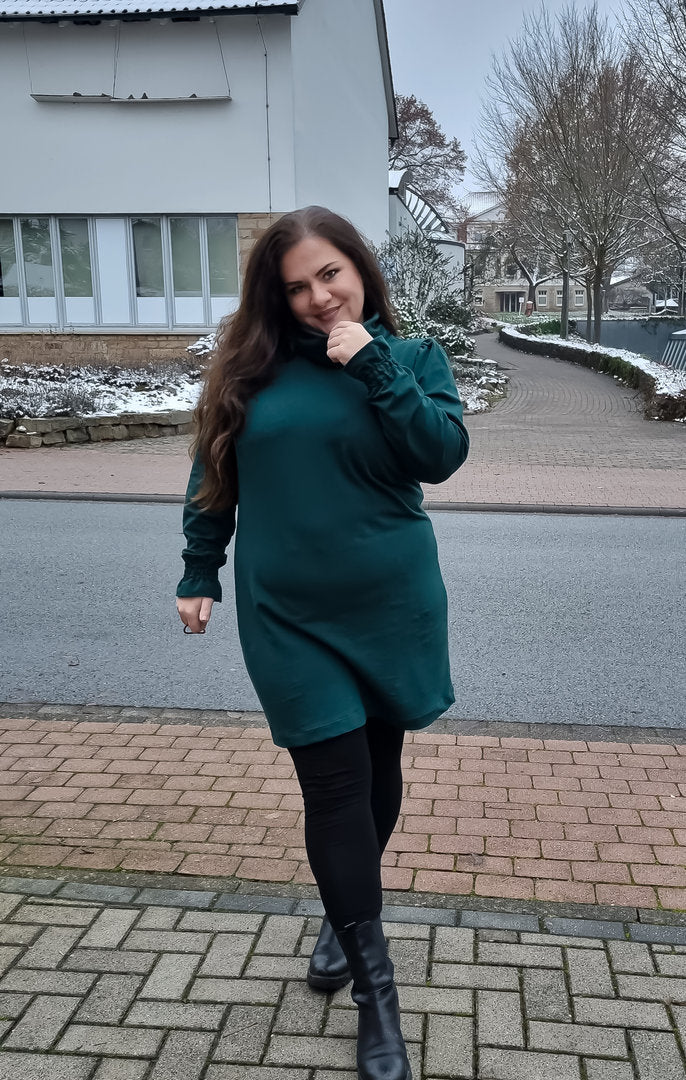 Designbeispiel: lillesol women No.77 Kleid & Pullover "Estela"