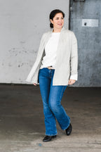 Schnittmuster lillesol women No.78 Basic-Cardigan *mit Video Nähanleitung*